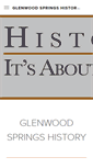 Mobile Screenshot of glenwoodhistory.com